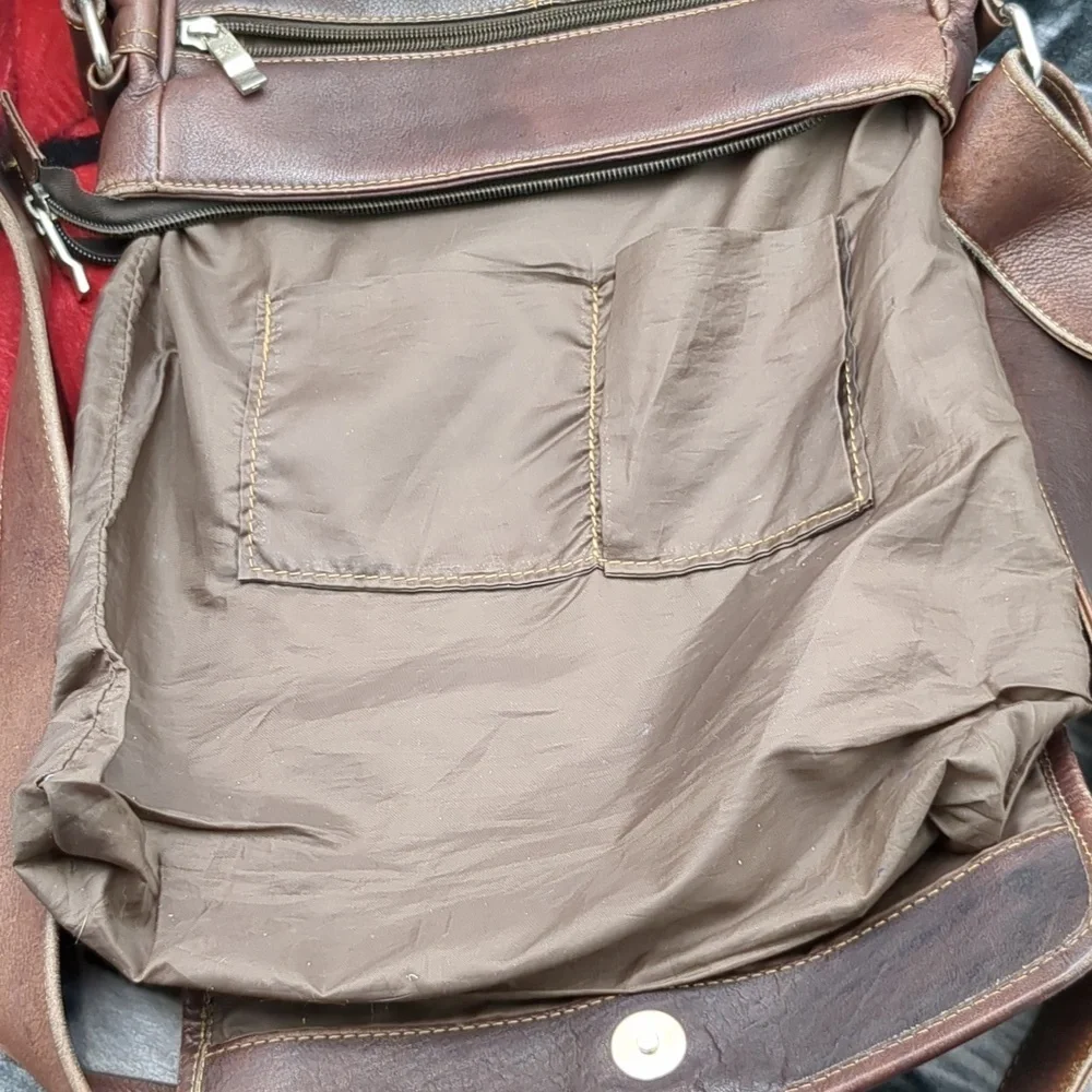 N/A leather bag